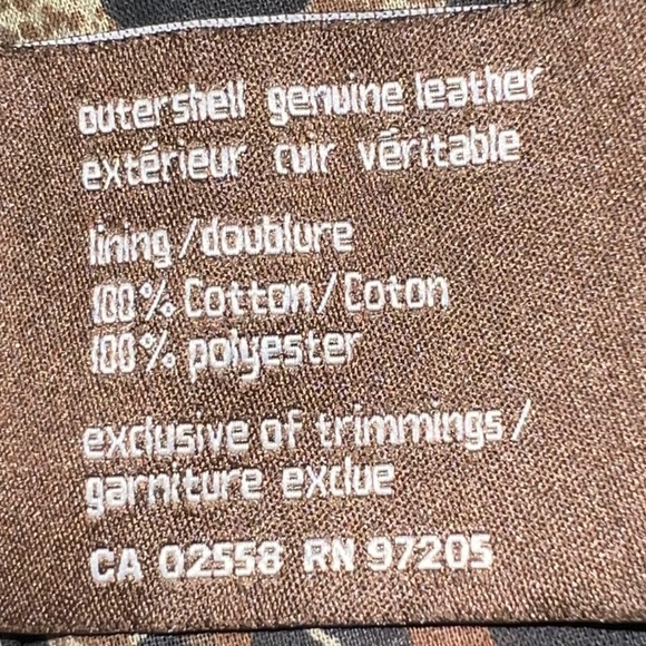 Vintage Women's Danier Genuine Leather Jacket - Picture 7 of 8